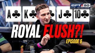 A Royal Flush At An Ept?!?! 🔥 Ept 20 Years | Ep6
