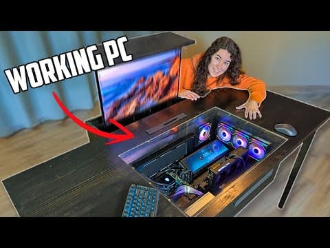 I Built A Pc Into My Desk