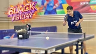 The Leading Ball Shooting Robot Integrated With Ai Technology | Pongbot & Black Friday