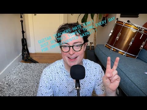 A Message – And Lesson – For Beginner Guitarists!