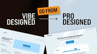 Go From Vibe Designs To Pro Design - 2 Tips