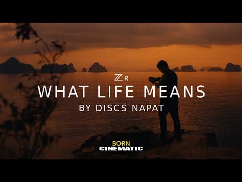 Nikon Zr | Behind-the-scenes: What Life Means