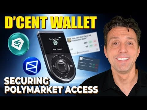 D’cent Wallet | Secure Biometric Access For Polymarket & Web3