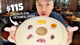 Inside A $115 Vietnamese Michelin Star Dinner In Saigon Vietnam  Was It Worth It