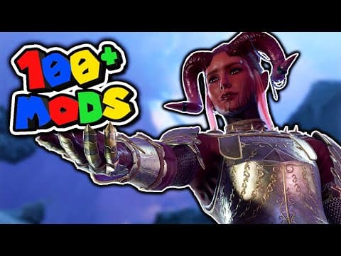 Beating Baldur's Gate 3 With 100+ Mods