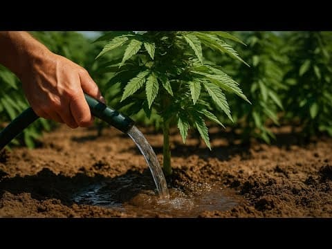 Should You Flush Plants Grown In The Ground?