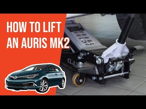 How To Lift Your Auris Mk2 Safely ⬆️
