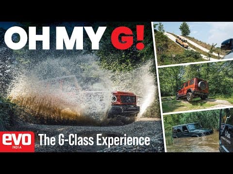 Pushing The G-wagon To Its Limits | G-class Experience Center | Evo India