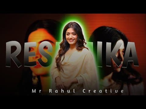 Rashmika Mandanna 👀🌹 Alight Motion Xml File | Ae Inspired ✨