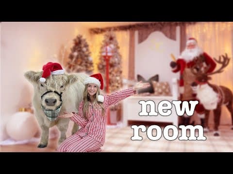 Surprising My Cows With Santa + Decorating For Christmas!