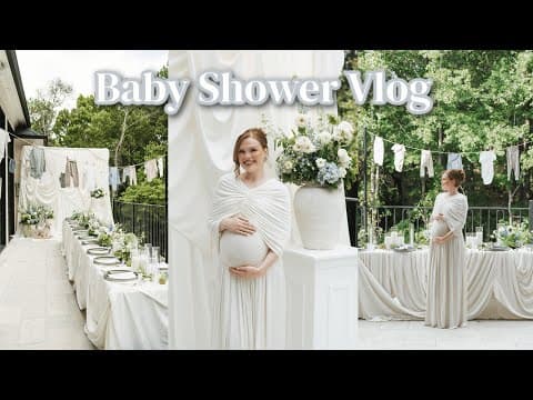 Baby Shower Vlog! My Sisters Planned My Baby Shower 👶🏻🍼