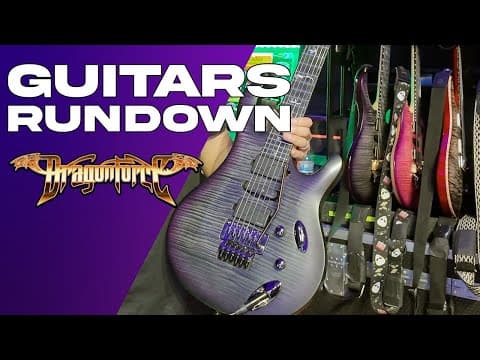 Dragonforce Guitars Rundown. Prs Chleo, Kiesel, Zemaitis