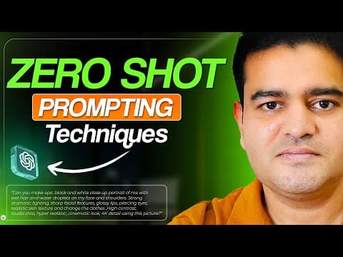 Zero Shot Prompting Example Explained In Hindi | #promptengineeringcourse