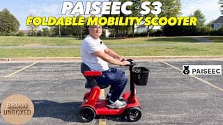Paiseec Mobility Scooter S3 - Full Review
