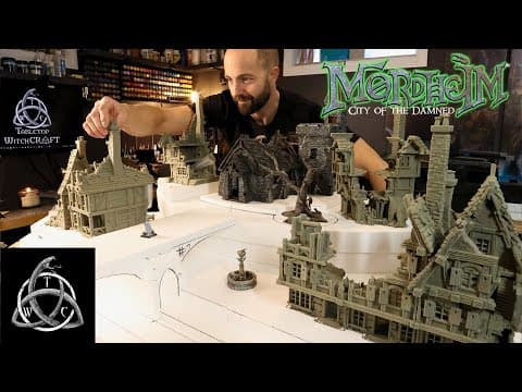 Massive Mordheim Gaming Board - I Enter The Warhammer Universe