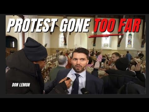 Breaking News! Don Lemon And Rioters Storm A Church Disrupting Services!