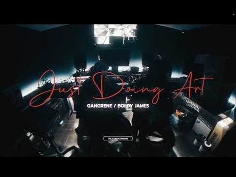 The Alchemist & Ohno (gangrene)  "just Doing Art" Official Video