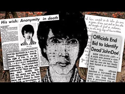 The John Doe That Wanted To Remain A John Doe | Plaquemines Parish John Doe