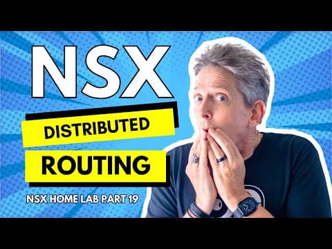 Distributed Routing Concepts | Nsx Home Lab Part 19