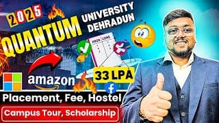 Quantum University Review 2025 🔥 | Courses, Fees, Placements & Admission Process | Quantum Roorkee