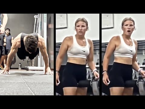 Scaring People In The Gym With Calisthenics
