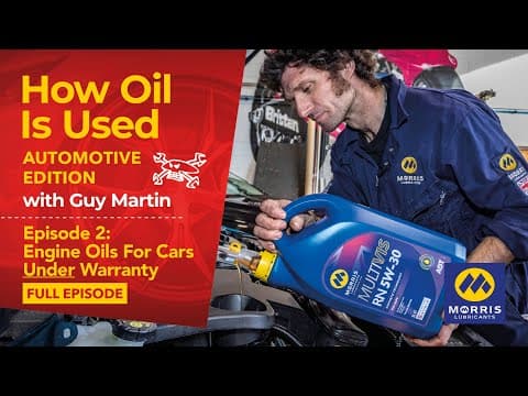 Which Engine Oils To Use For Cars Under Warranty | Guy Martin