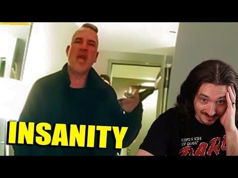 Unhinged Couple Attack Police In Hotel