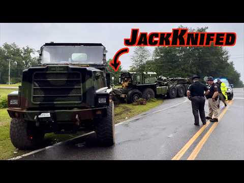 Do Not Flat-tow A Big Truck With A Small Truck