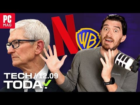 Netflix’s Massive Merger, Apple’s Executive Exodus, And Why Laptops Will Cost More Next Year