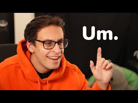 Stream Ends When I Say The Word "um"