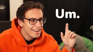 Stream Ends When I Say The Word "um"