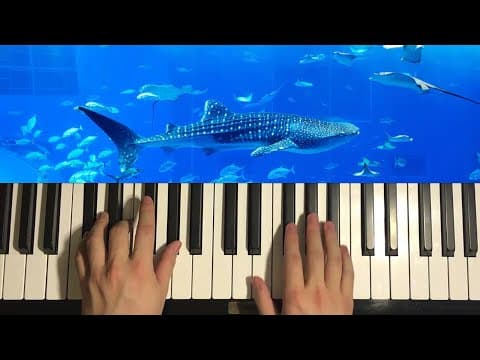The Carnival Of The Animals - Aquarium (piano Tutorial Lesson)