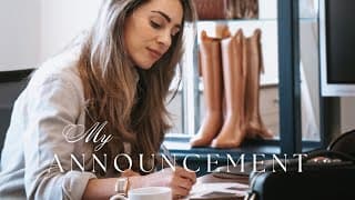 The Announcement | Lydia Elise Millen