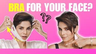 The ‘bra For Your Face’ That Lifts Your Jawline & Flips The Triangle Of Youth | Face Yoga