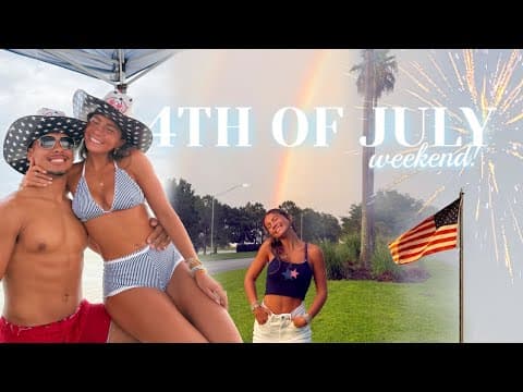 4th Of July Wknd || Beach Day, Block Party, Fireworks, Etc!