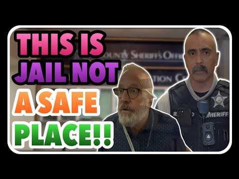 County Jail & Probation Staff Don't Know How To Act In Front Of A Camera!!!! Boise First Amendment