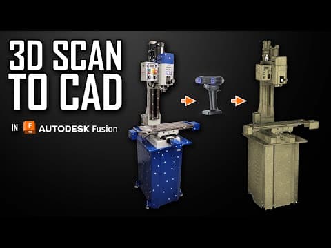 My 3d Scan To Cad Workflow: Using Scan Data In Fusion