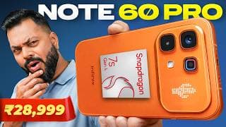 Infinix Note 60 Pro Unboxing & First Look⚡1.5k 144hz Amoled, Sd 7s Gen 4, 6500mah @ ₹28,999*