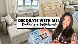 Decorating Our First Room In The New House | Season 2 Episode 4 Of Building A Farmhouse