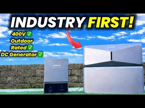 Is This The Best New Home Backup Power System? Anker Solix E-10!