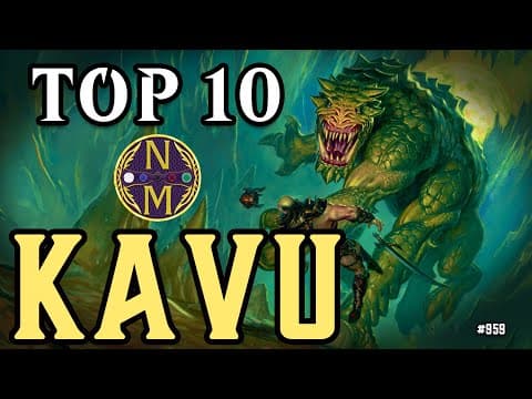 Mtg Top 10: Kavu | Magic: The Gathering