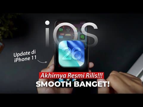 Smooth Banget! Review Ios 26 Official Di Iphone 11