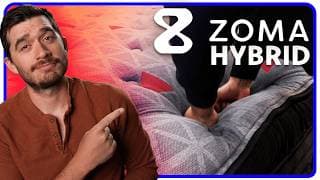 Zoma Boost Mattress Review | Best Hybrid Bed!? (must Watch)