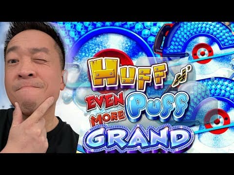 Will This Diamond Buzzsaw Hunt Ever End? $200 Try! Huff N’ Even More Puff Grand Slot Machine (l&w)