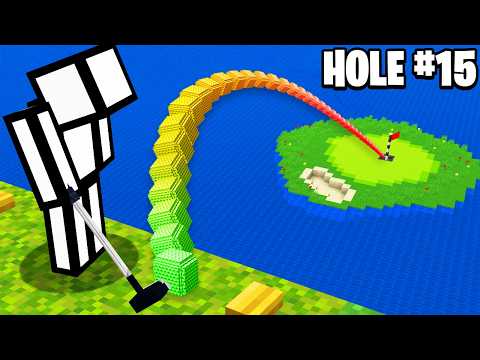 I Built A Working Golf Course In Minecraft!