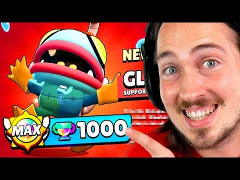 Ezt Így Komolyan Gondolták?! Glowbert 1000 Kupa Push (brawl Stars Élő)