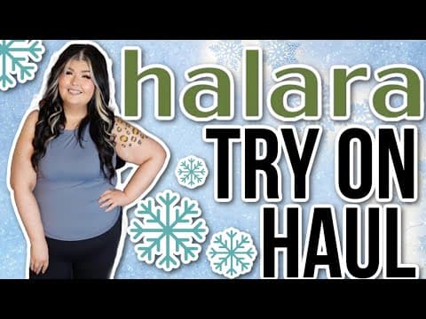 Halara Try On Haul Size Xl, 1x & 2x | Winter 2025