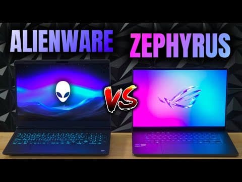 Thicc Vs -thin- Gaming Laptop - Asus Rog Zephyrus G16 Vs Alienware Aurora 16x (2025)