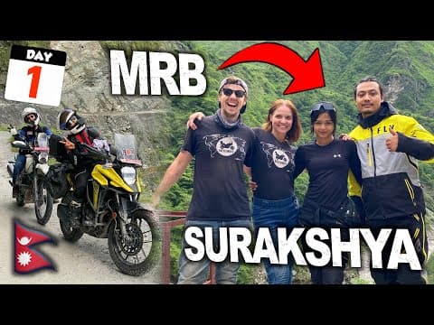⁨1🇳🇵 Riding Nepal With @surakshyakcofficial  ⁨@mrbvlog_official 😱