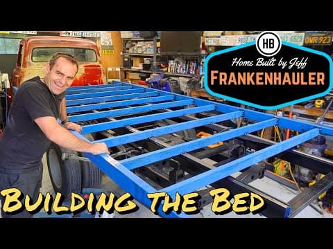 Building The Bed - 1954 Ford F600 Car Hauler Build Part 64